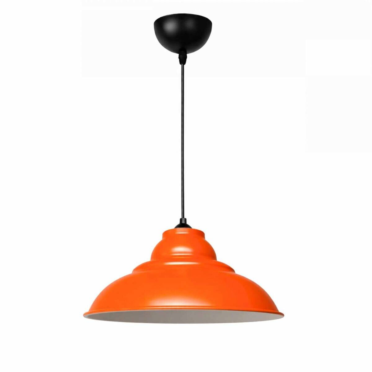Opviq Pendelleuchte orange B/H/T: ca. 31x100x31 cm E27 1 Brennstellen