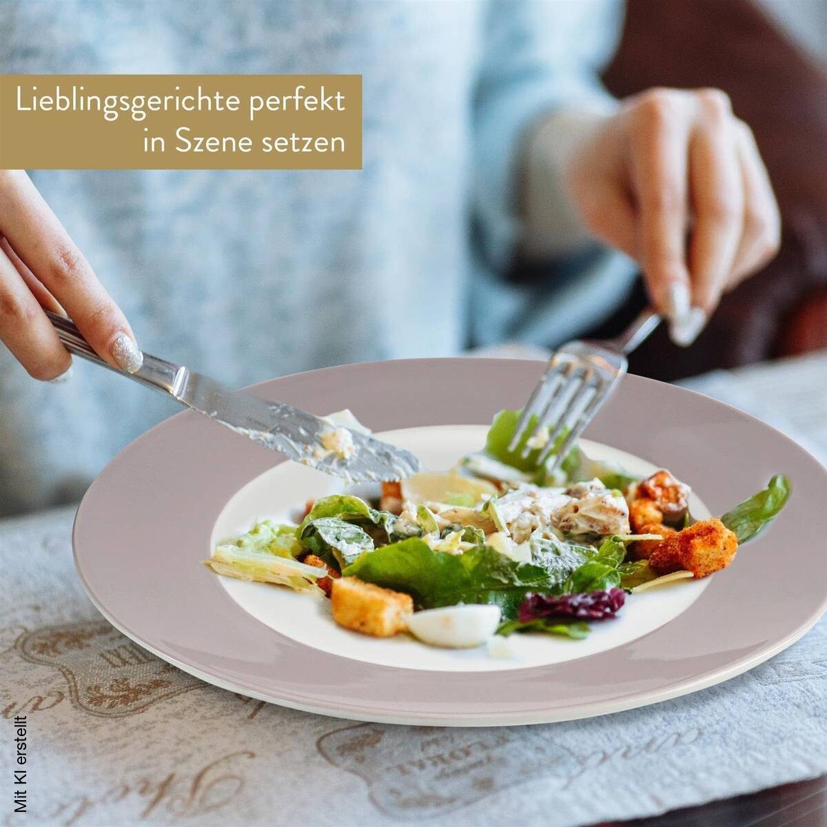 Mövenpick Kombiservice Montreux rosa Porzellan 16 tlg.