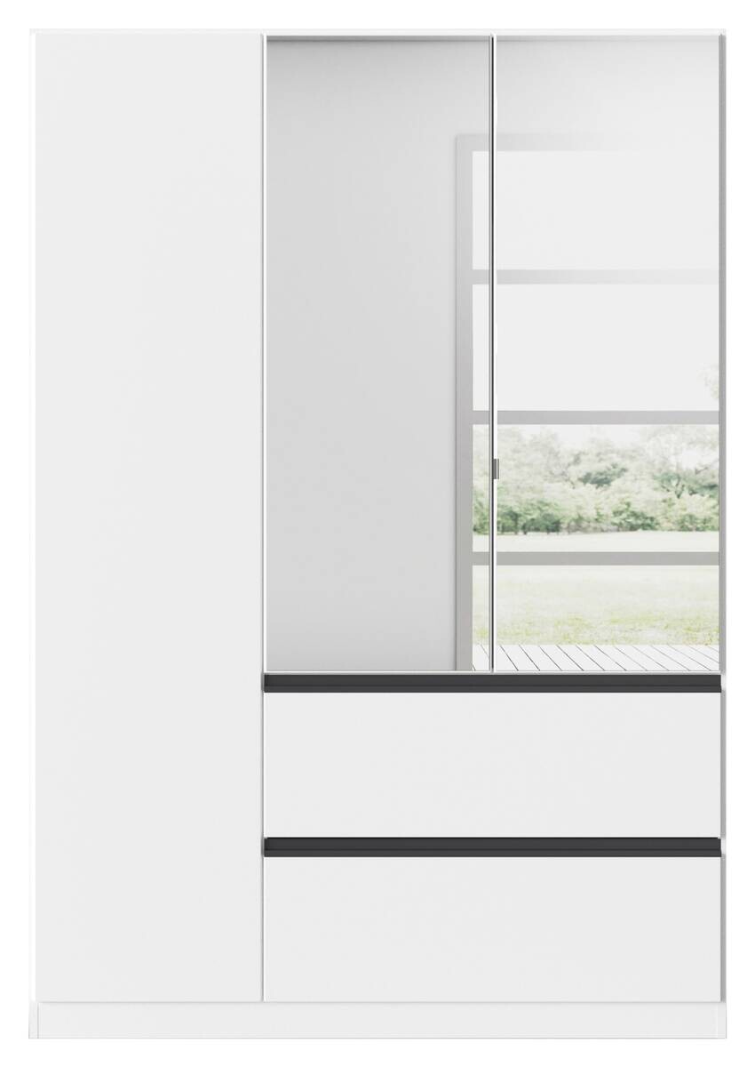 Kleiderschrank Costa Alpinweiß B/H/T: ca. 136x197x54 cm