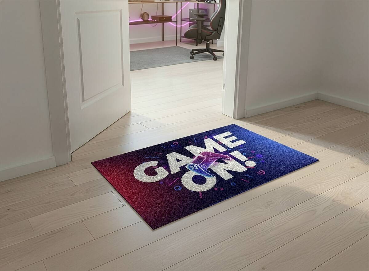 Fußmatte Velvet Gaming Multi B/L: ca. 45x75 cm