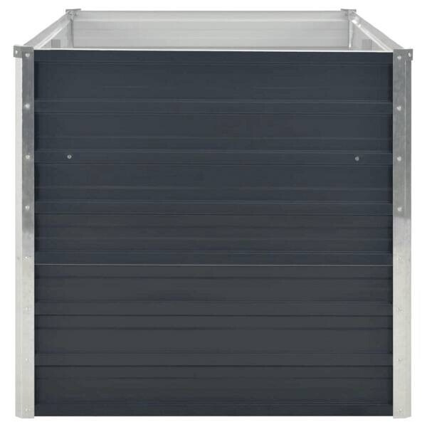 Hochbeet anthrazit Stahl B/H/L: ca. 80x77x160 cm