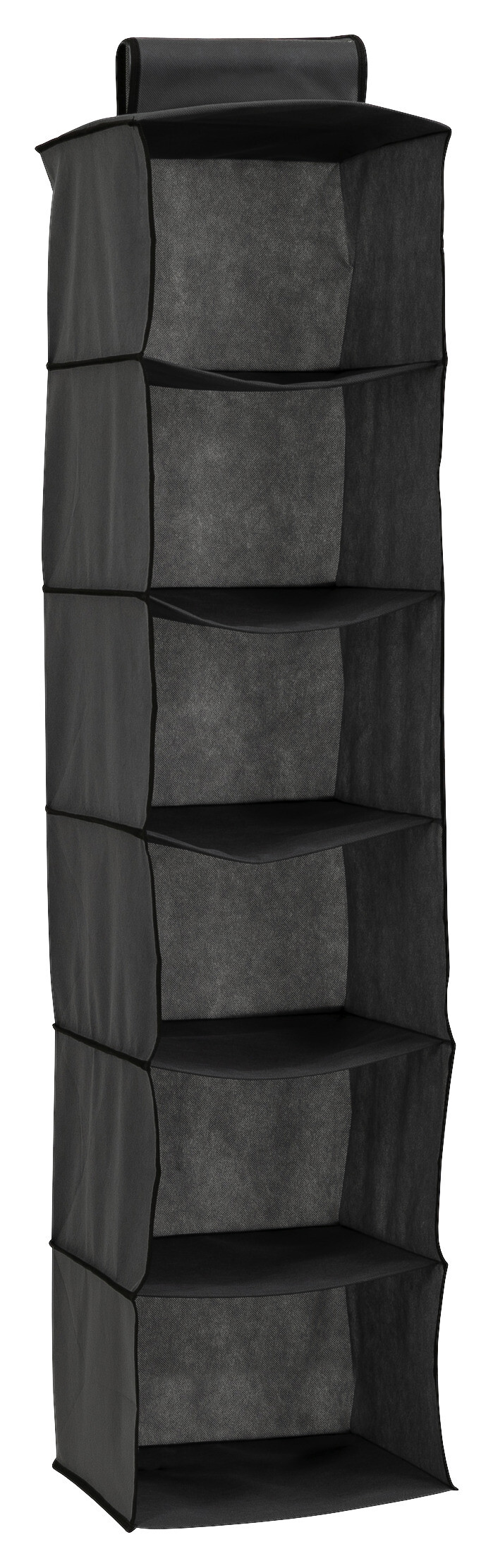 Axentia Hänge-Aufbewahrung grau Stoff B/H/L: ca. 28x112x28 cm