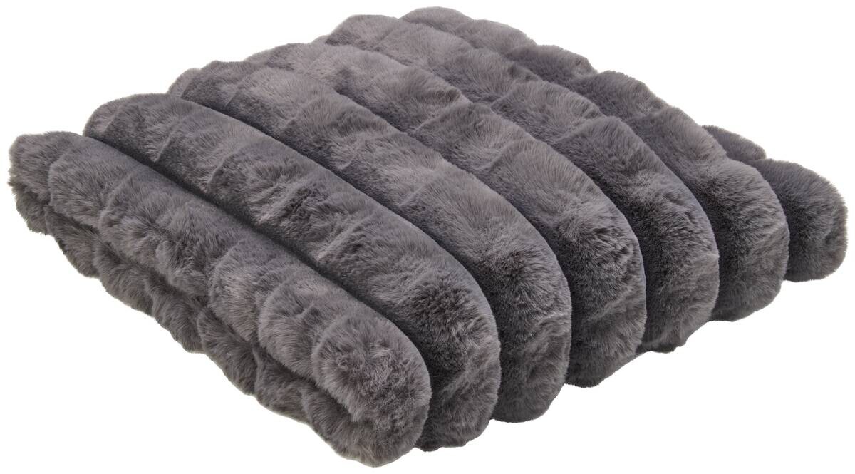 Dekokissen anthrazit Polyester B/L: ca. 45x45 cm