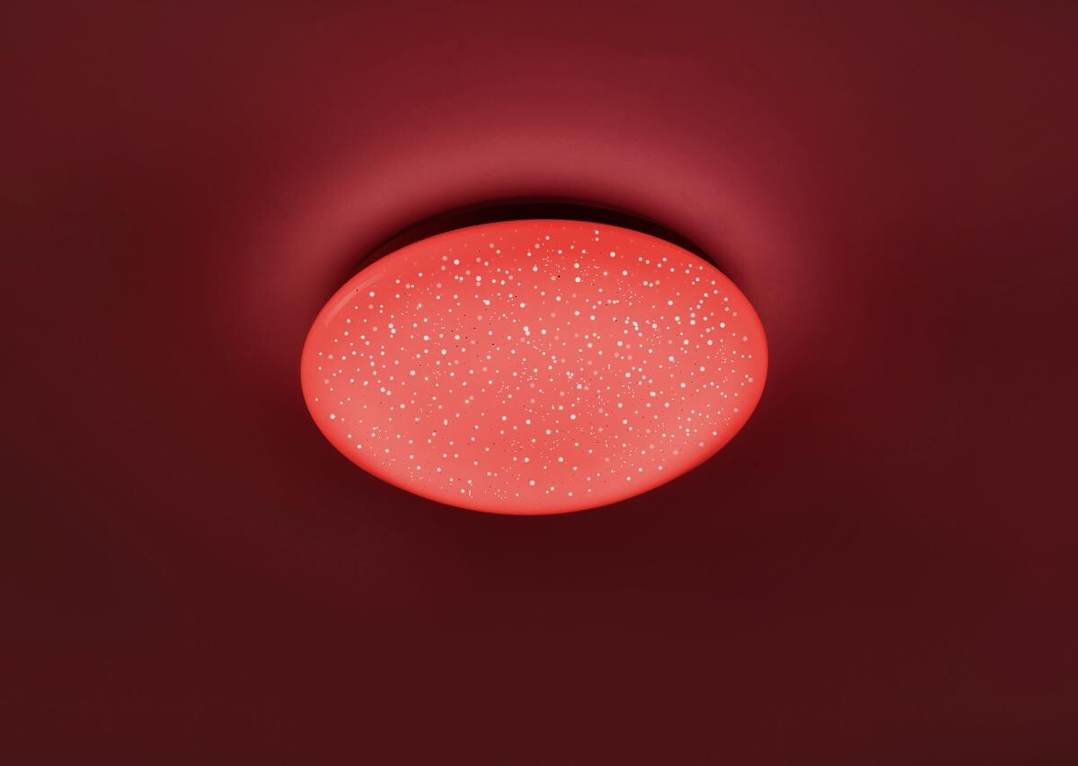 Just Light Deckenleuchte 14242-16 weiß Metall Kunststoff H/D: ca. 12x39 cm