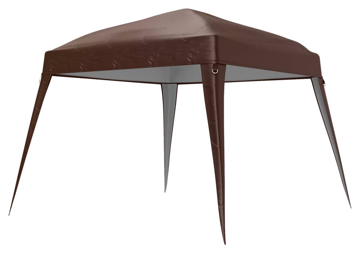 Outsunny Ersatzdach kaffee Polyester B/H/L: ca. 300x1x300 cm