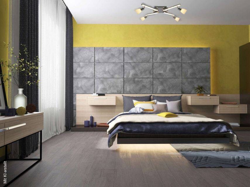 Näve Leuchten LED Deckenleuchte NV1233442 Chrom Metall Kunststoff Glas B/H/L: ca. 68x22x25 cm 4 Brennstellen