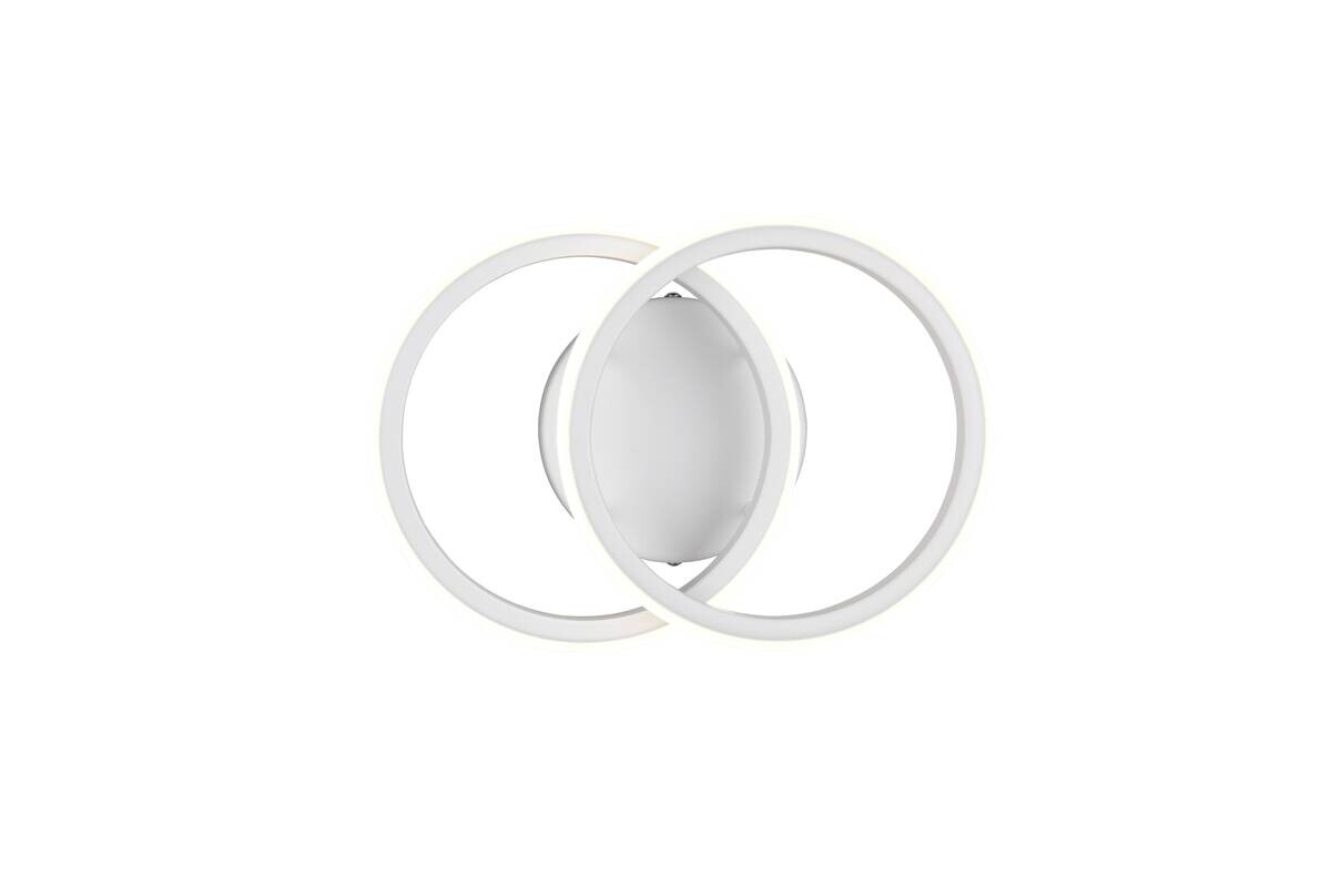 Reality LED-Deckenleuchte weiß Metall B/H/D: ca. 26x10,5x18,5 cm