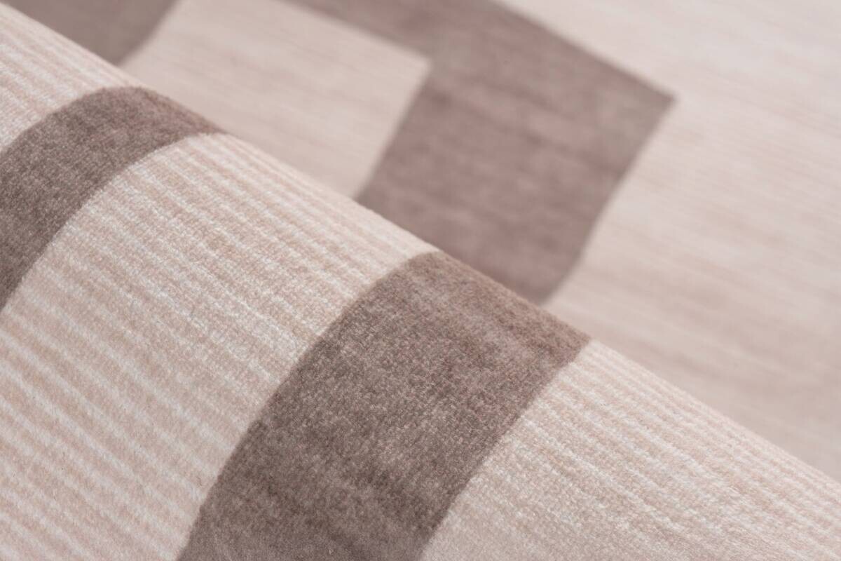 Kayoom Teppich Bluster 325 taupe B/L: ca. 160x230 cm