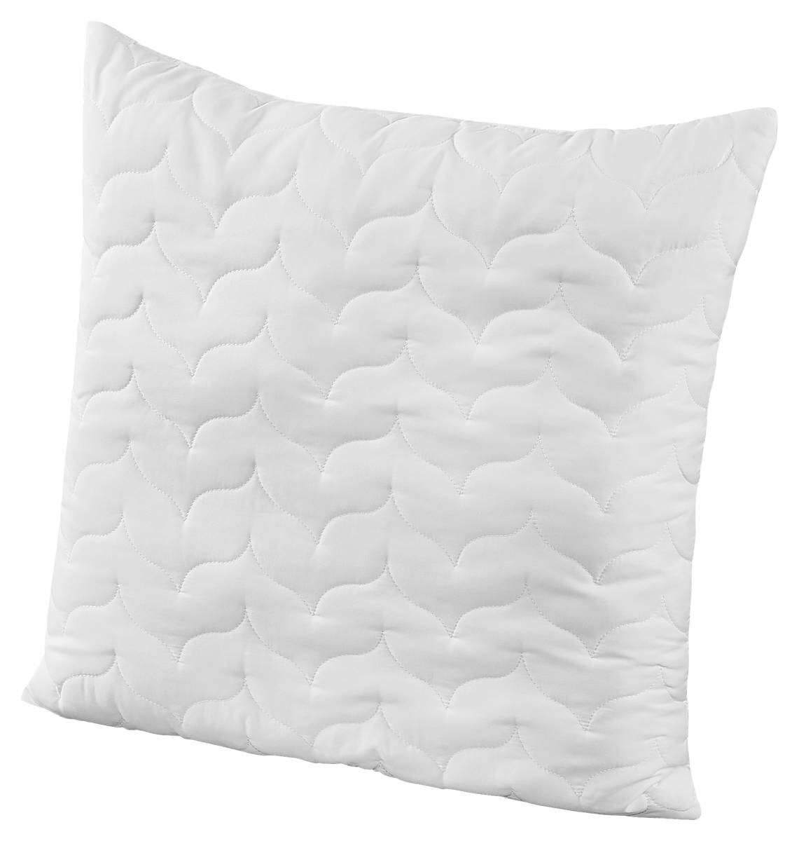 Kopfkissen Aloe Vera weiß 100% Polyester B/L: ca. 80x80 cm