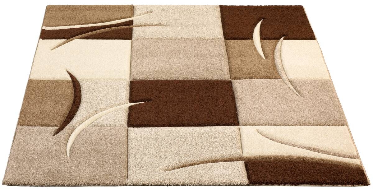 Webteppich Casino braun B/L: ca. 200x290 cm