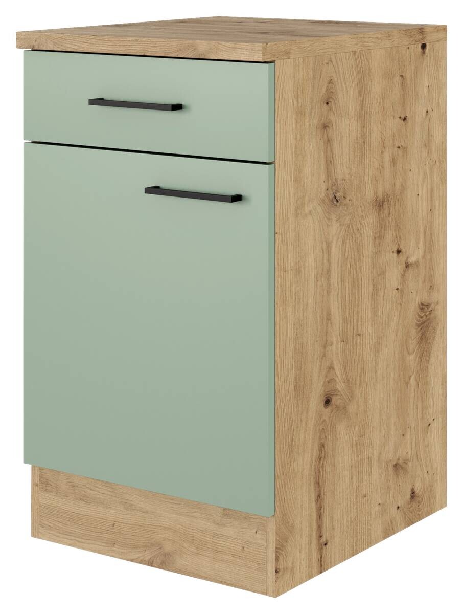 Flex-Well Unterschrank Cara grün B/H/T: ca. 50x85x60 cm