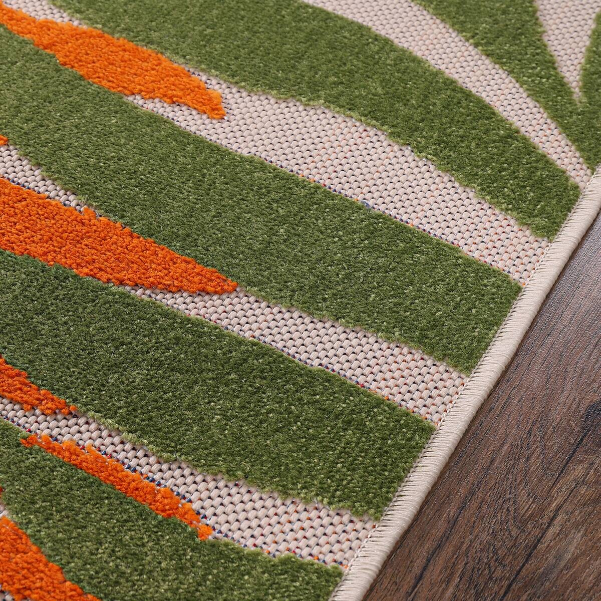 Sanat Outdoorteppich FLORAL bunt B/L: ca. 80x150 cm