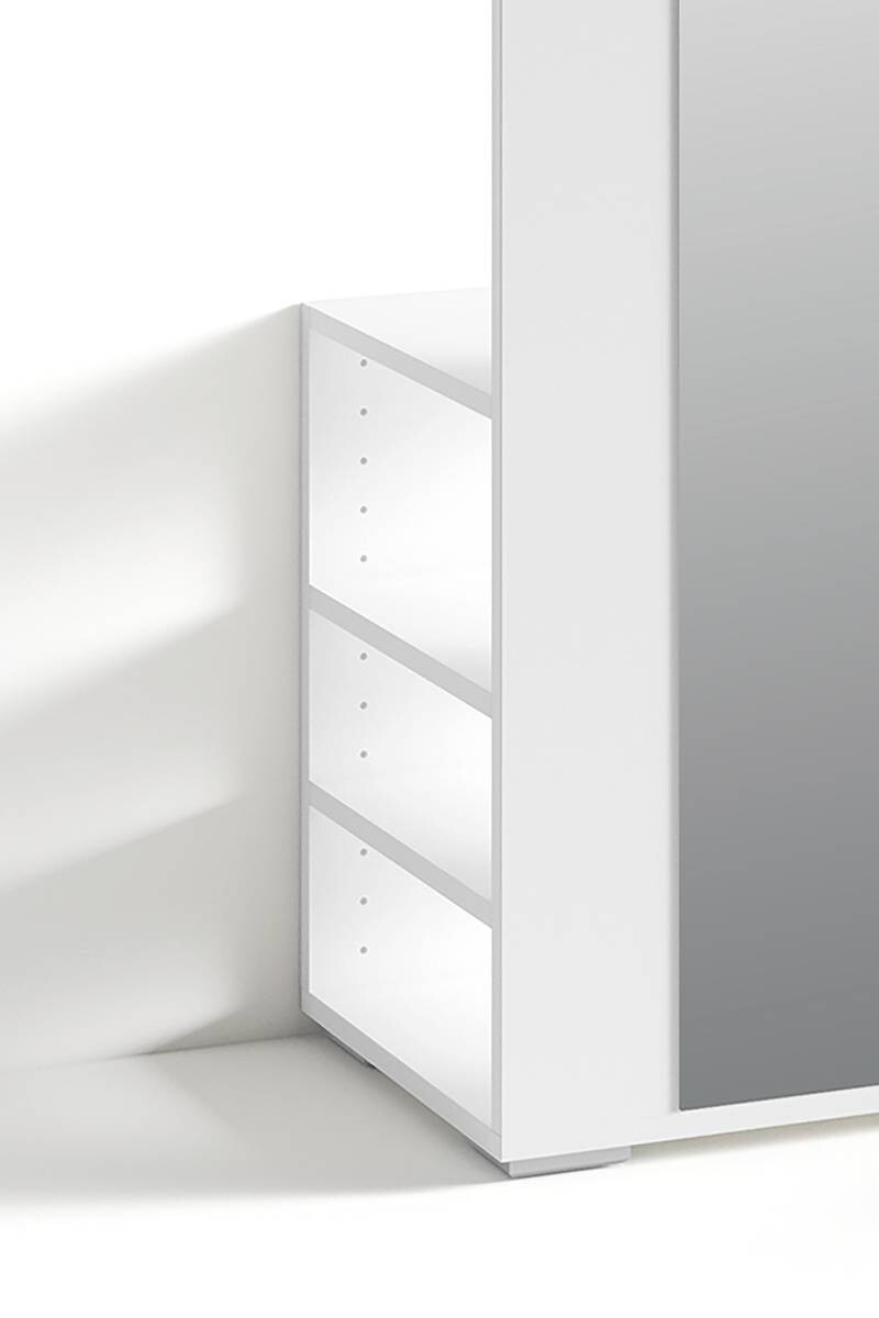 Hochschrank BEN weiß B/H/T: ca. 40x184x35 cm