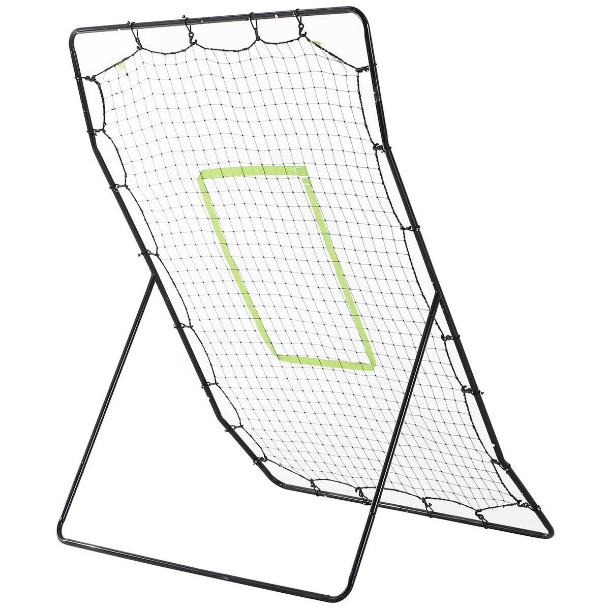 HOMCOM Rebounder schwarz Polyethylen B/H/L: ca. 90x174x123 cm