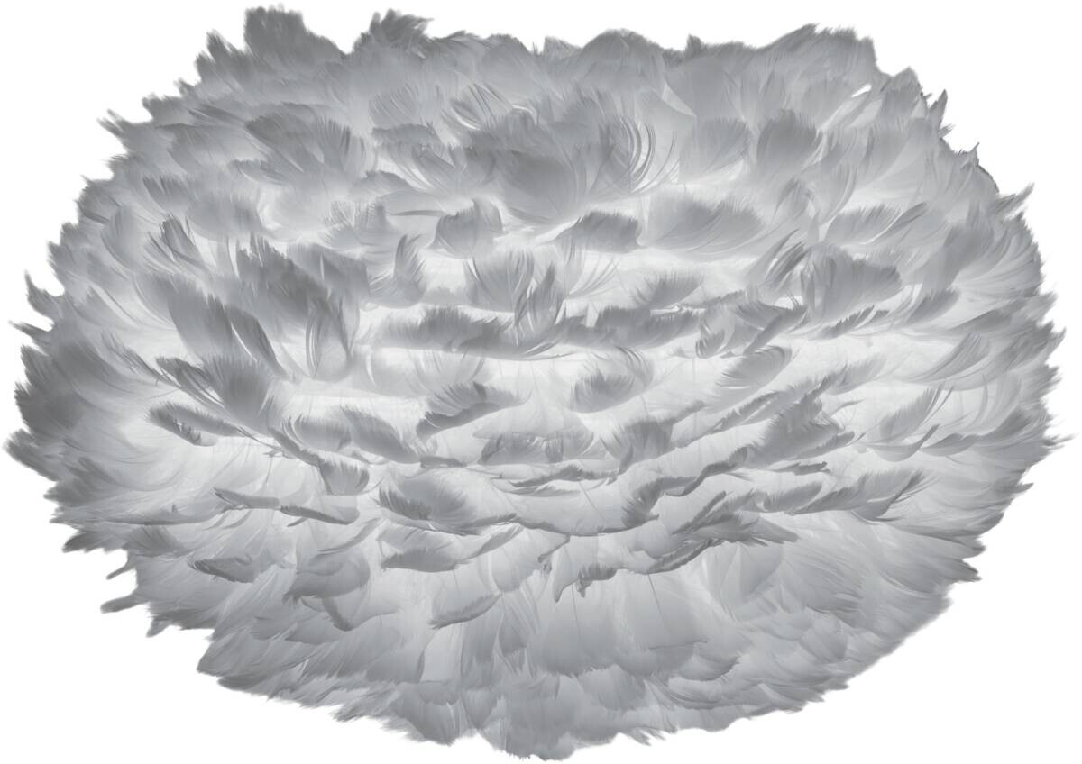 Umage Lampenschirm Eos hellgrau Stoff E27 1 Brennstellen