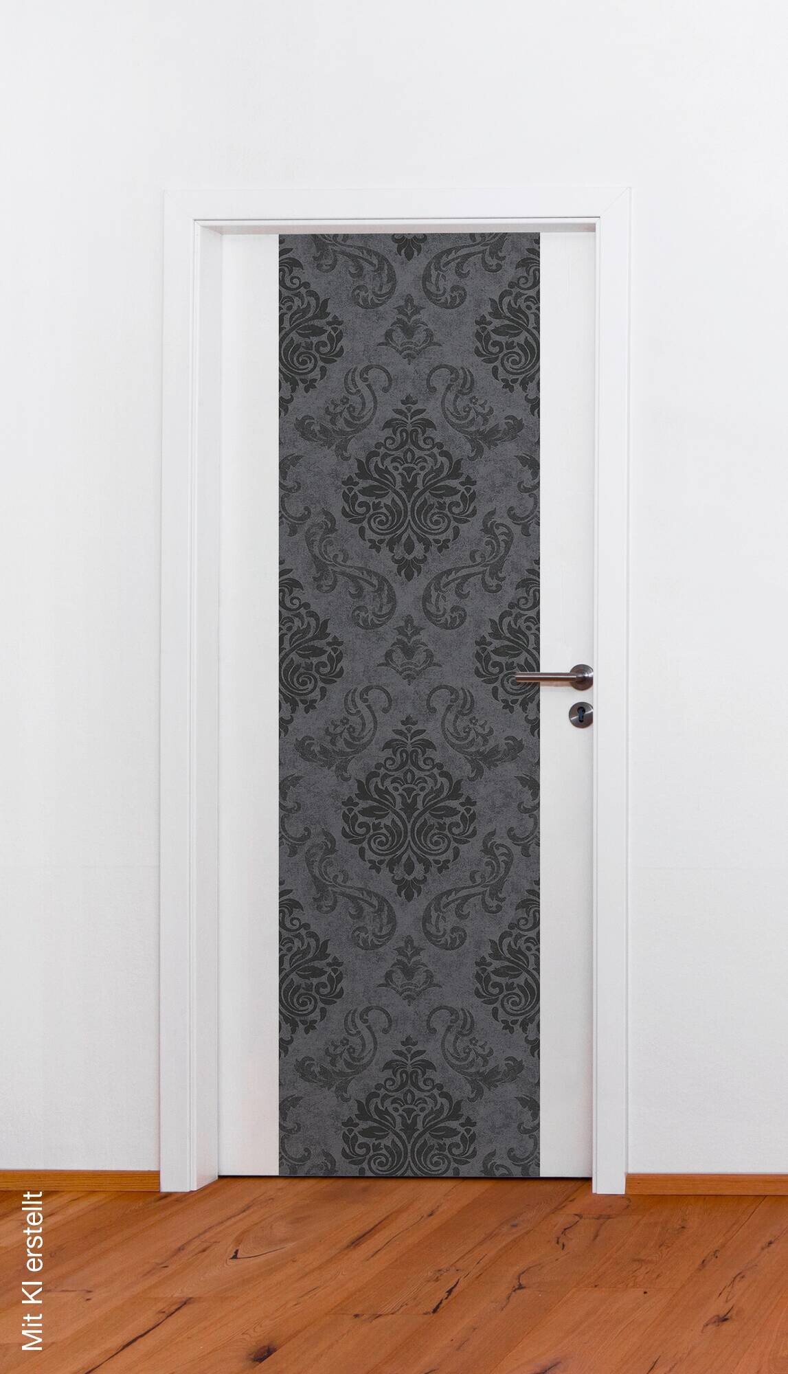 A.S.Creation Tapete schwarz grau B/H/D: ca. 52x250x7,5 cm