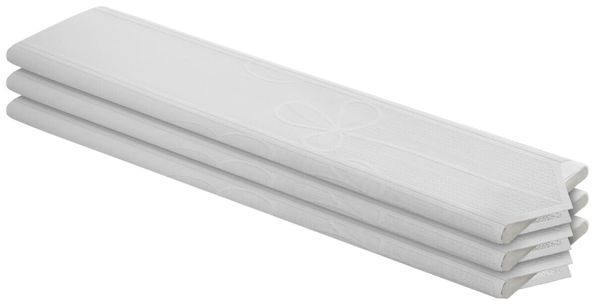 Scheibengardinen-Meterware weiß H: ca. 90 cm