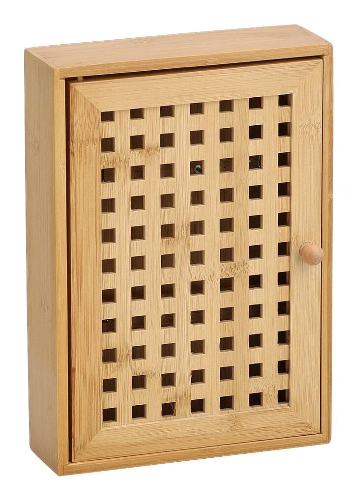 Zeller Schlüsselkasten natur Bambus B/H/L: ca. 6x27x19 cm