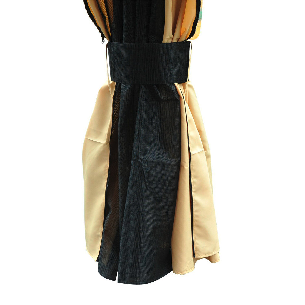 Outsunny Pavillon braun Aluminium B/H/L: ca. 360x265x420 cm