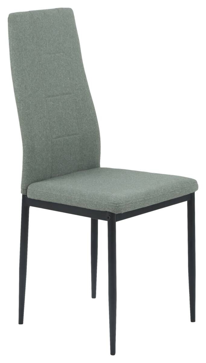 Stuhl Svenni grün Webstoff B/H/T: ca. 42x98x44 cm