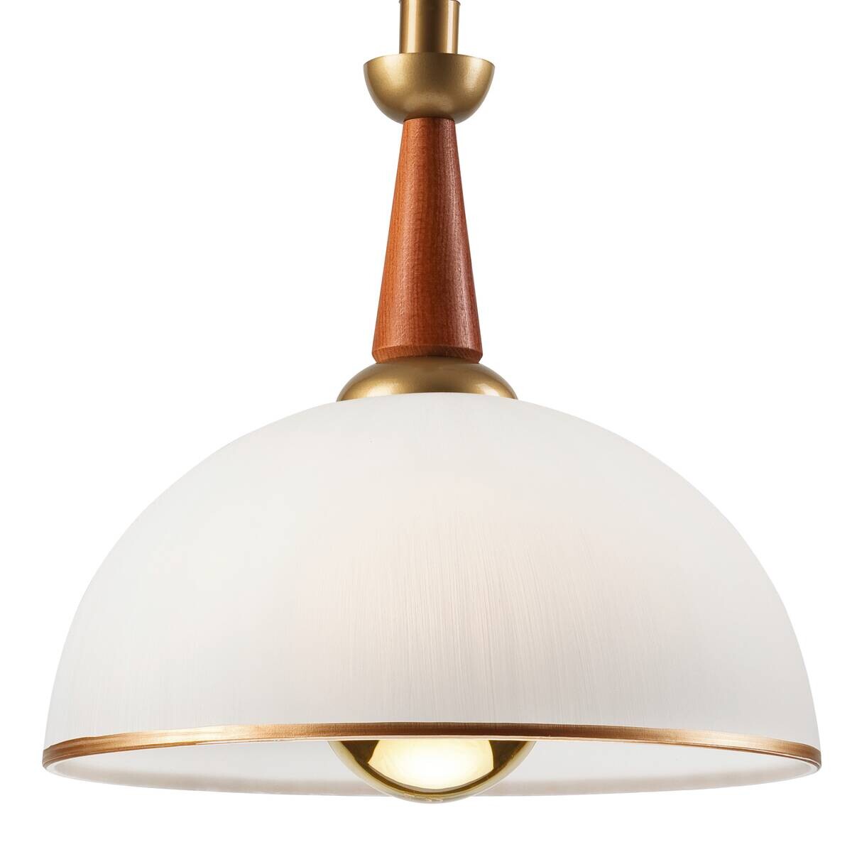 Lamkur Deckenleuchte gold Glas B/H/L: ca. 64x30x64 cm E27 1 Brennstellen