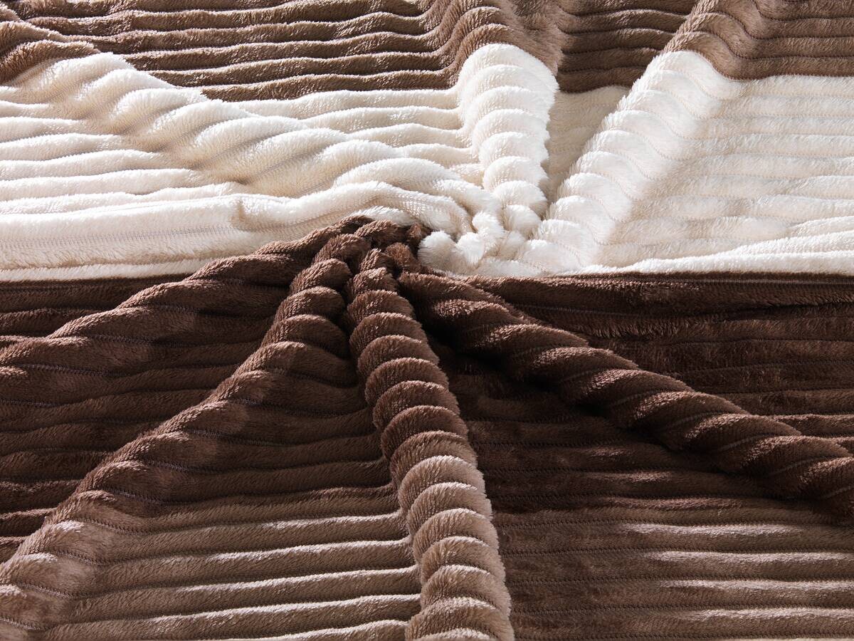 Microfaser Wende Bettwäsche Cashmere touch taupe Polyester B/L: ca. 135x200 cm