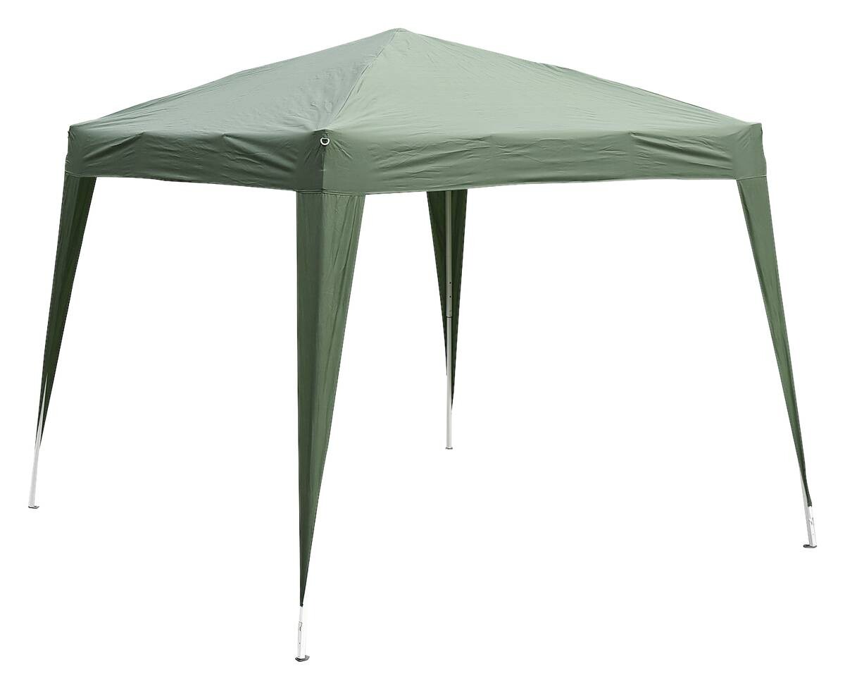 Outsunny Pavillon grün Stahl B/H/L: ca. 240x250x240 cm