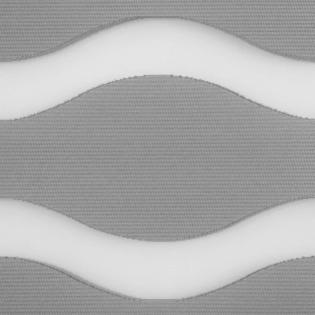 LICHTBLICK Doppelrollo Duo Welle grau B/L: ca. 80x150 cm
