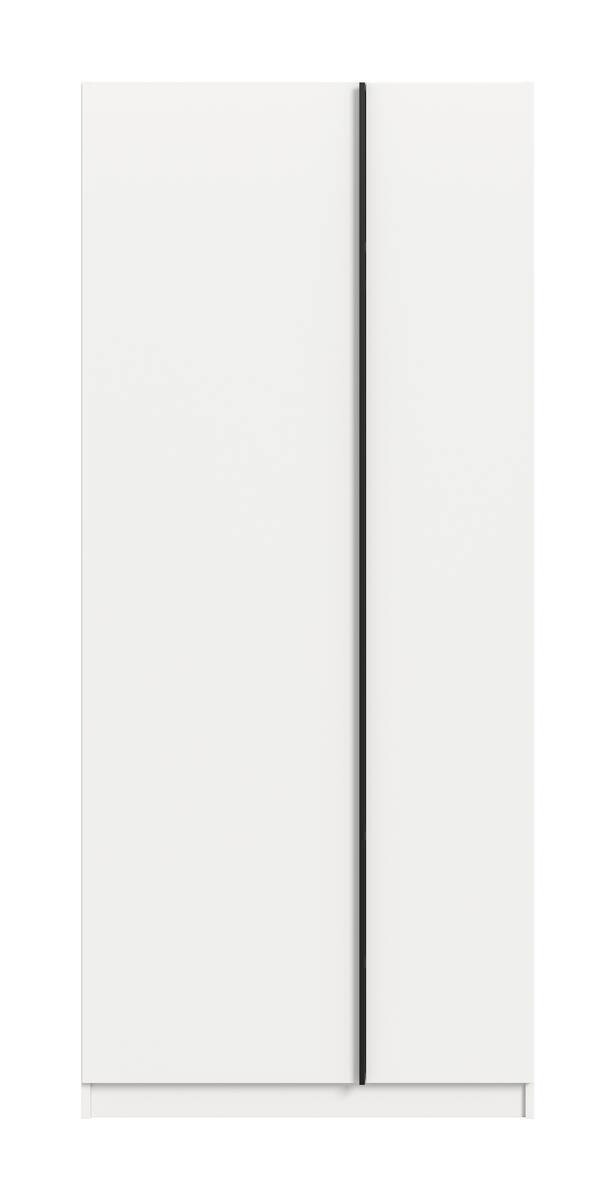 Kleiderschrank OAKLAND weiß B/H/T: ca. 80x183x53 cm