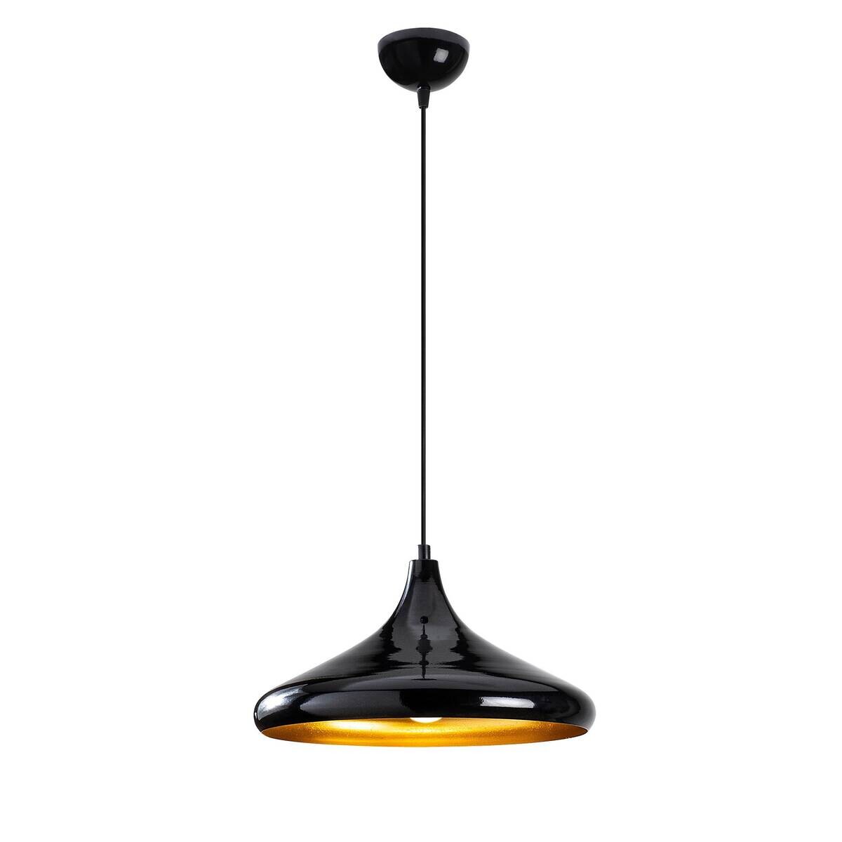Opviq Pendelleuchte Berceste schwarz Metall B/H/T/L/D: ca. 35x116x35x35x35 cm E27 3 Brennstellen