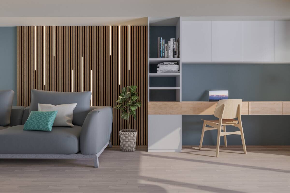 Nolo LED-Leuchtenset für Akustik-Paneele C16543PN L: ca. 75 cm