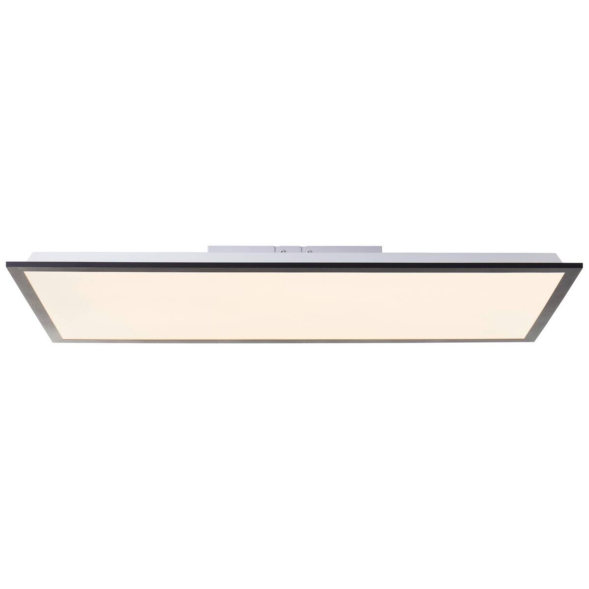 Brilliant LED-Deckenleuchte Briston schwarz Metall Kunststoff B/H/L: ca. 83,5x7,5x43,5 cm