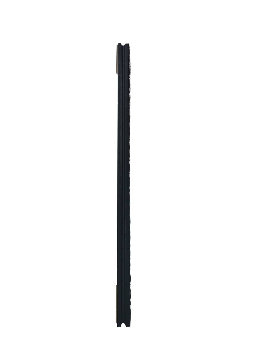 Rahmenspiegel Sonja silber schwarz B/H: ca. 55x70 cm