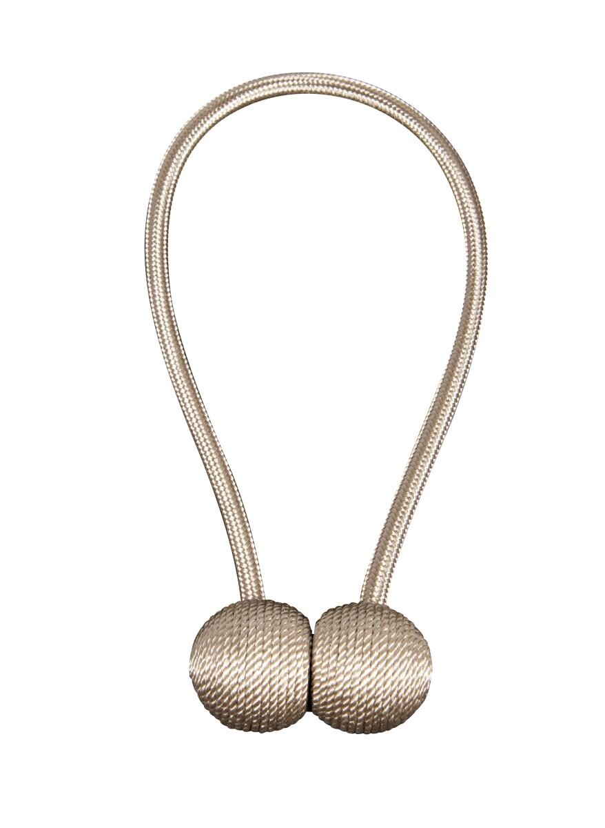POCOline Raffhalter Cordoptik gold 100% Polyester L: ca. 40 cm