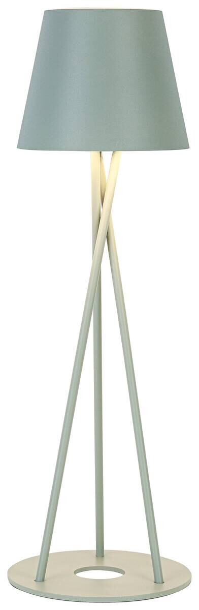 Tischleuchte lindgrün H/D: ca. 36x11 cm