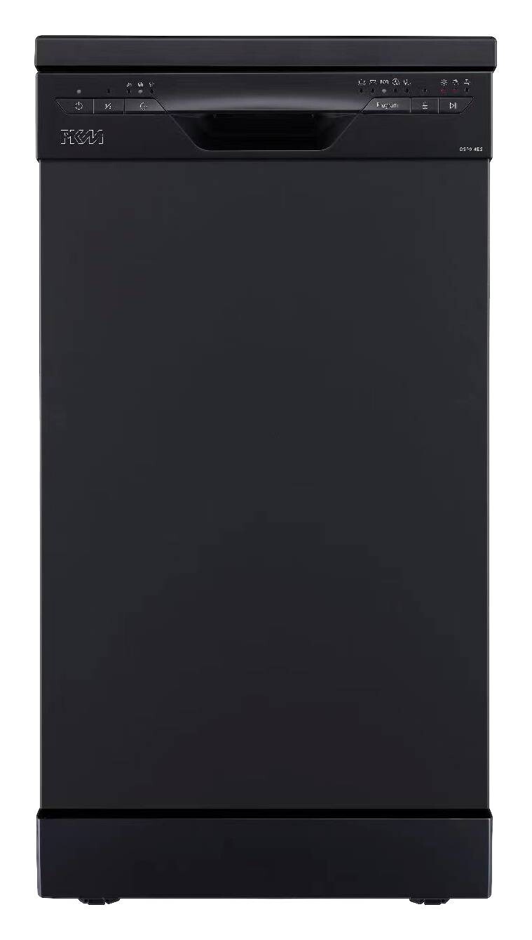 PKM Geschirrspüler GSP9-4EB EEK: E Spektrum: A bis G 10 Gedecke schwarz B/H/T: ca. 45x85x60 cm