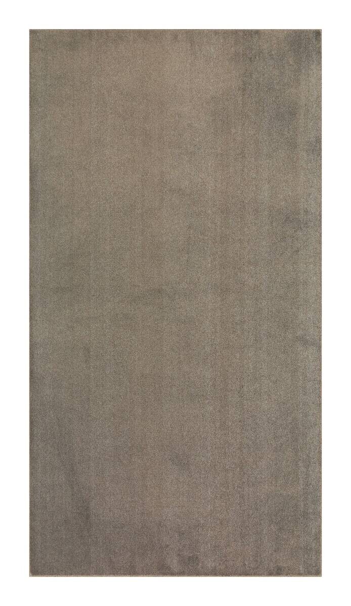 Teppich Flanell Mocca B/L: ca. 80x150 cm