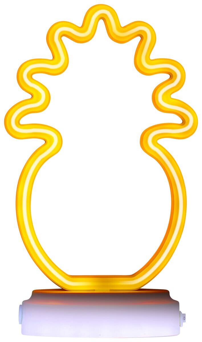 Grundig Neon-Leuchte Ananas B/H/L: ca. 13,5x5,6x23,3 cm