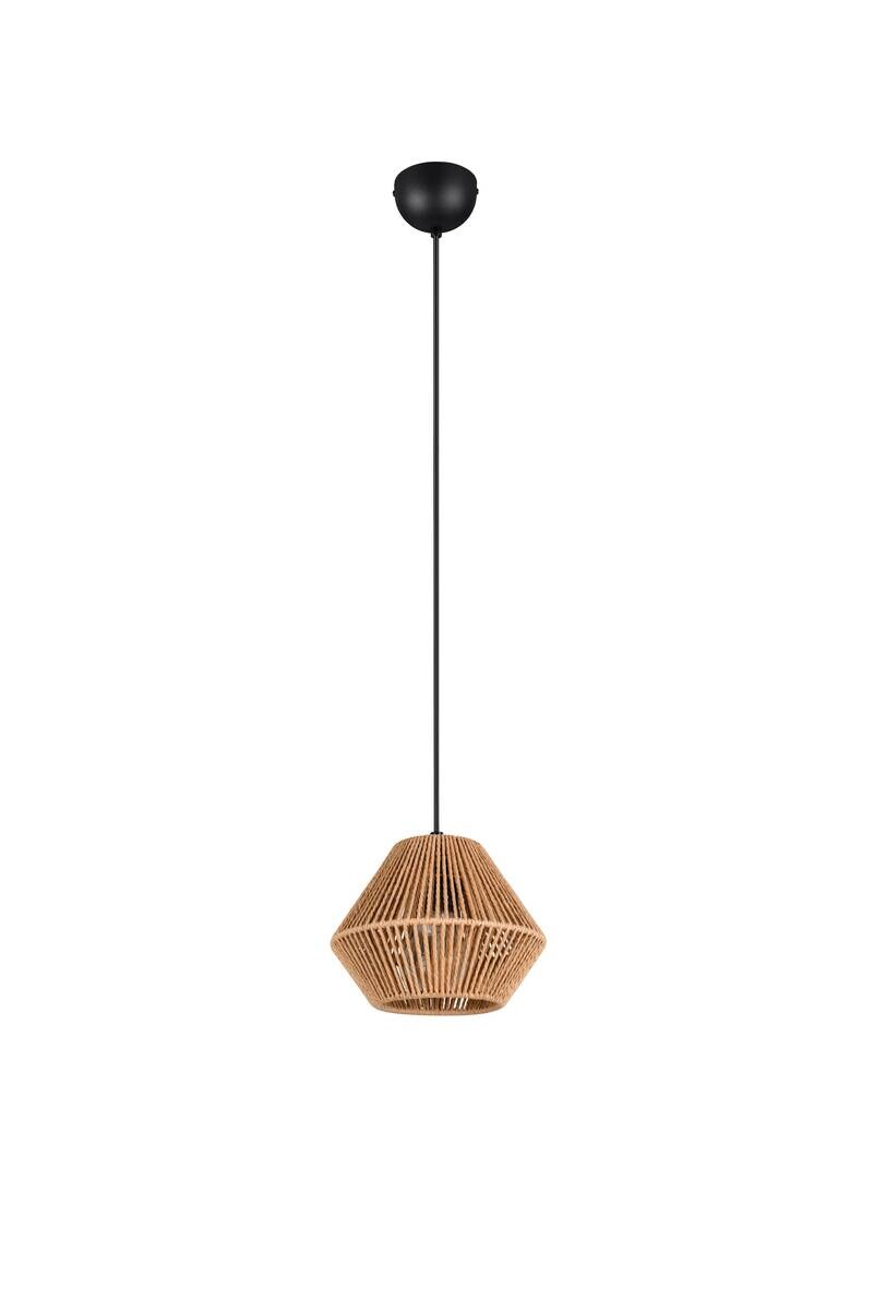 Reality Pendelleuchte schwarz H: ca. 150 cm E27 1 Brennstellen