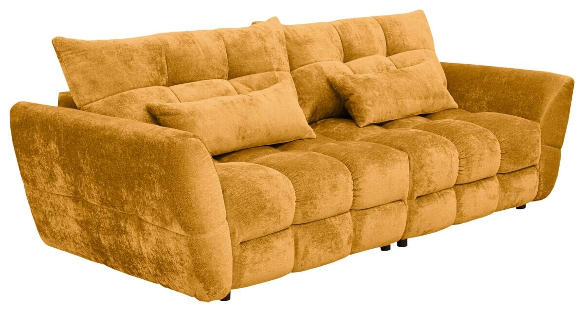 Big Sofa Moma honig Microfaser B/H/T: ca. 250x97x120 cm