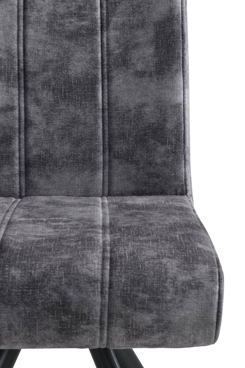Drehstuhl Porto anthrazit Microfaser B/H/T: ca. 58x94x60 cm