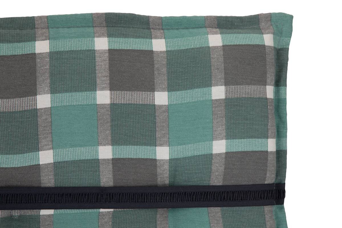 Beo Saumauflage für Niederlehner Büsum türkis Polyester-Mischgewebe B/H/L: ca. 50x6x101 cm 4er Set