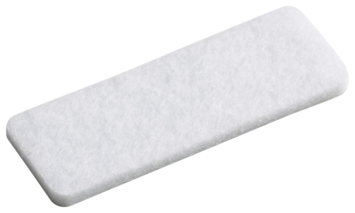 Meister Filzgleiter weiß B/L: ca. 1,6x4,4 cm 8 tlg.