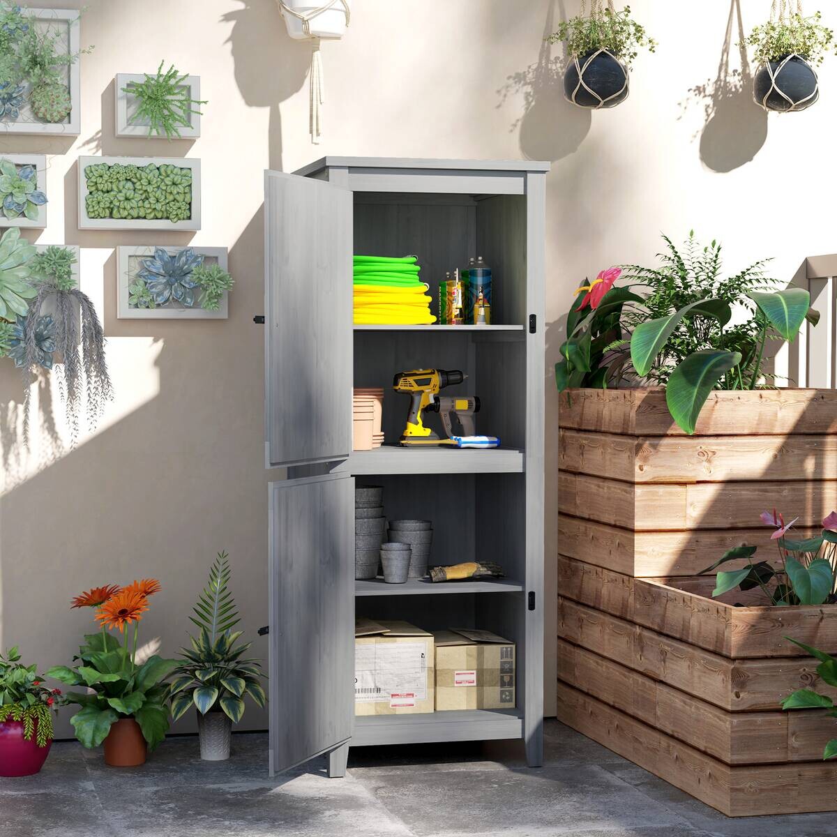 Outsunny Gartenschrank