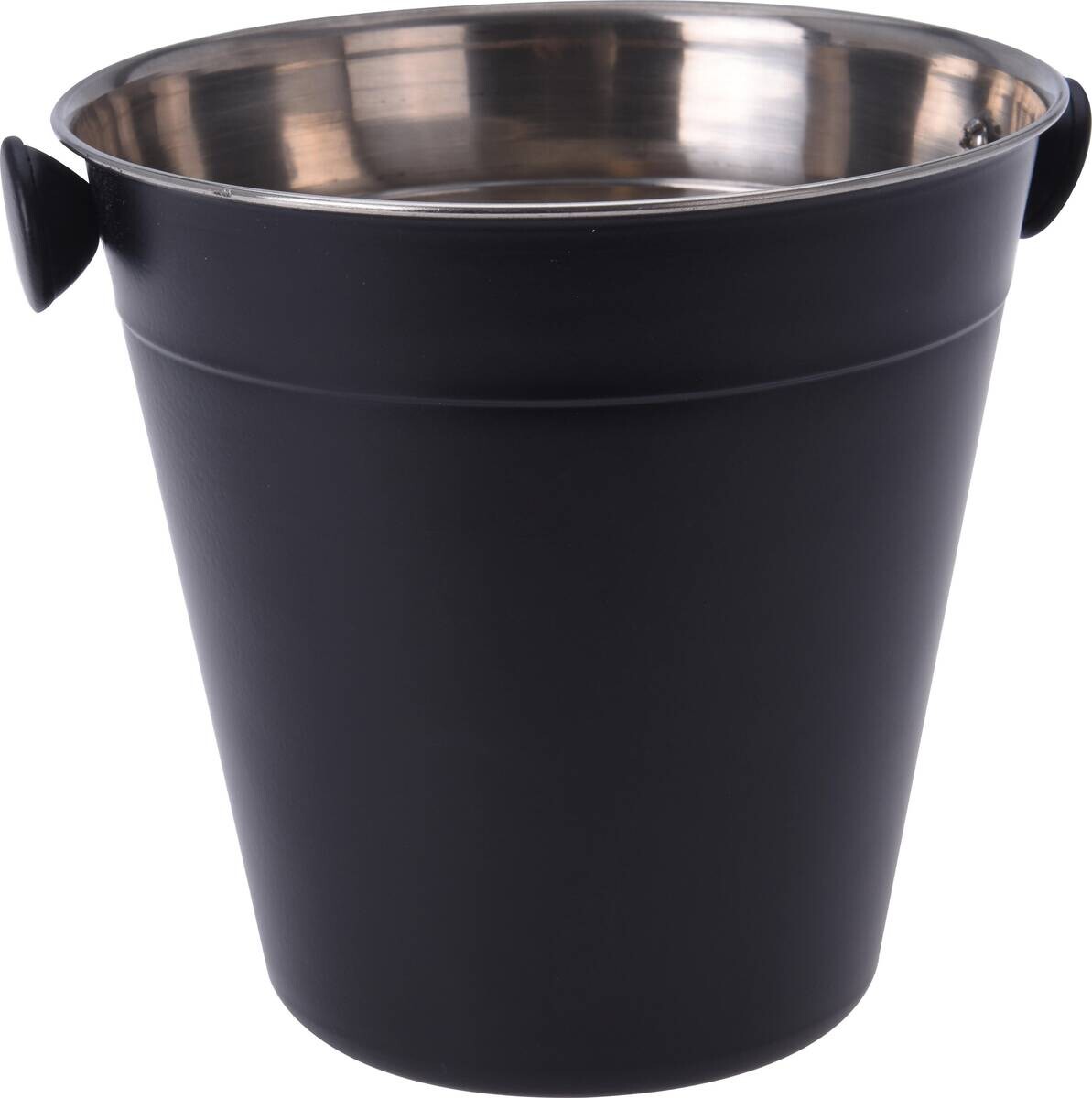 EH Barware Cocktail-Shaker Set schwarz Edelstahl B/H/L: ca. 22,5x22,5x23 cm