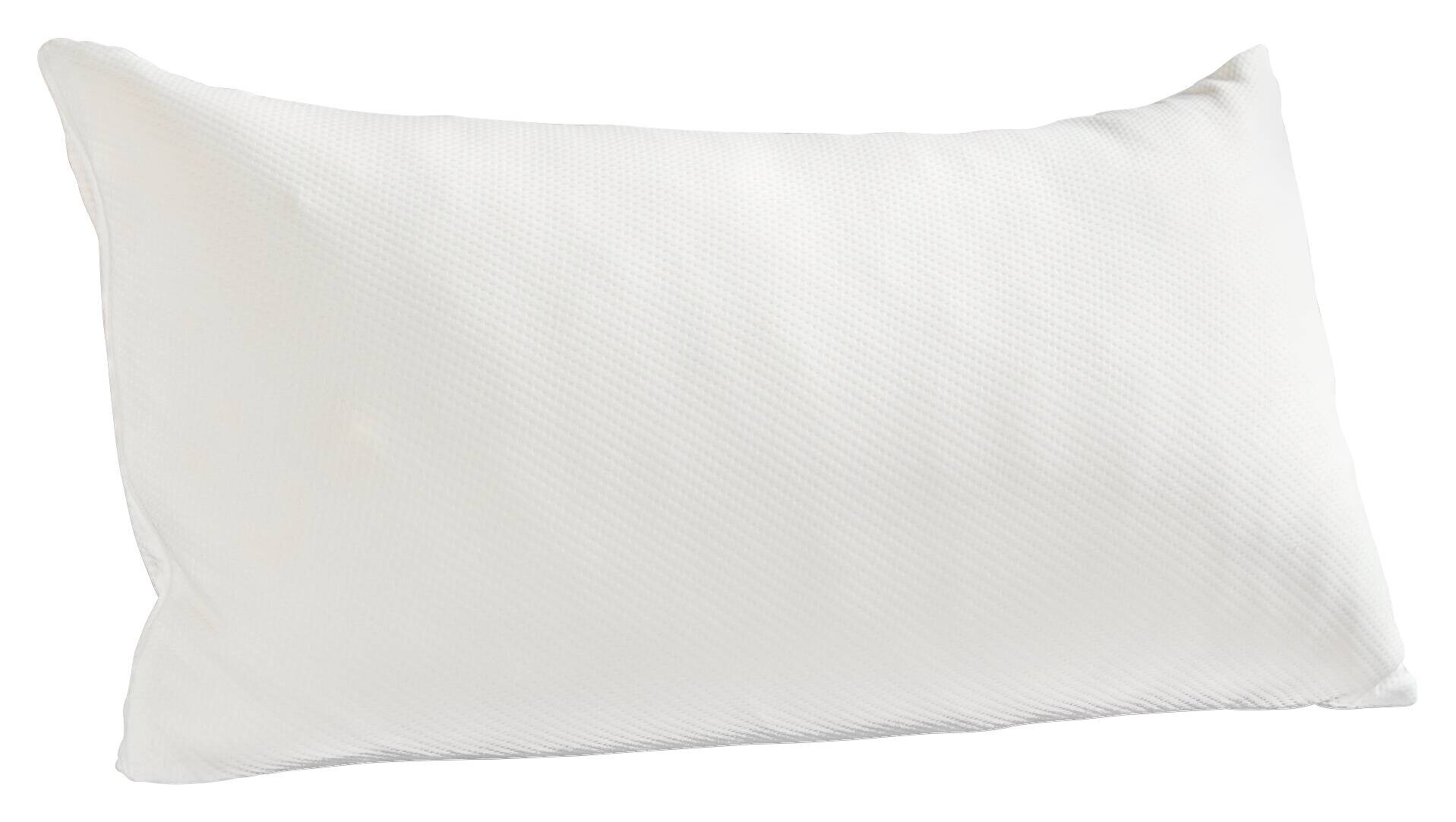Nackenstützkissen weiß Bezug: 100% Polyester Kissenbezug: 100% Polypropylen Füllung: 100% Polyurethan B/L: ca. 80x40 cm