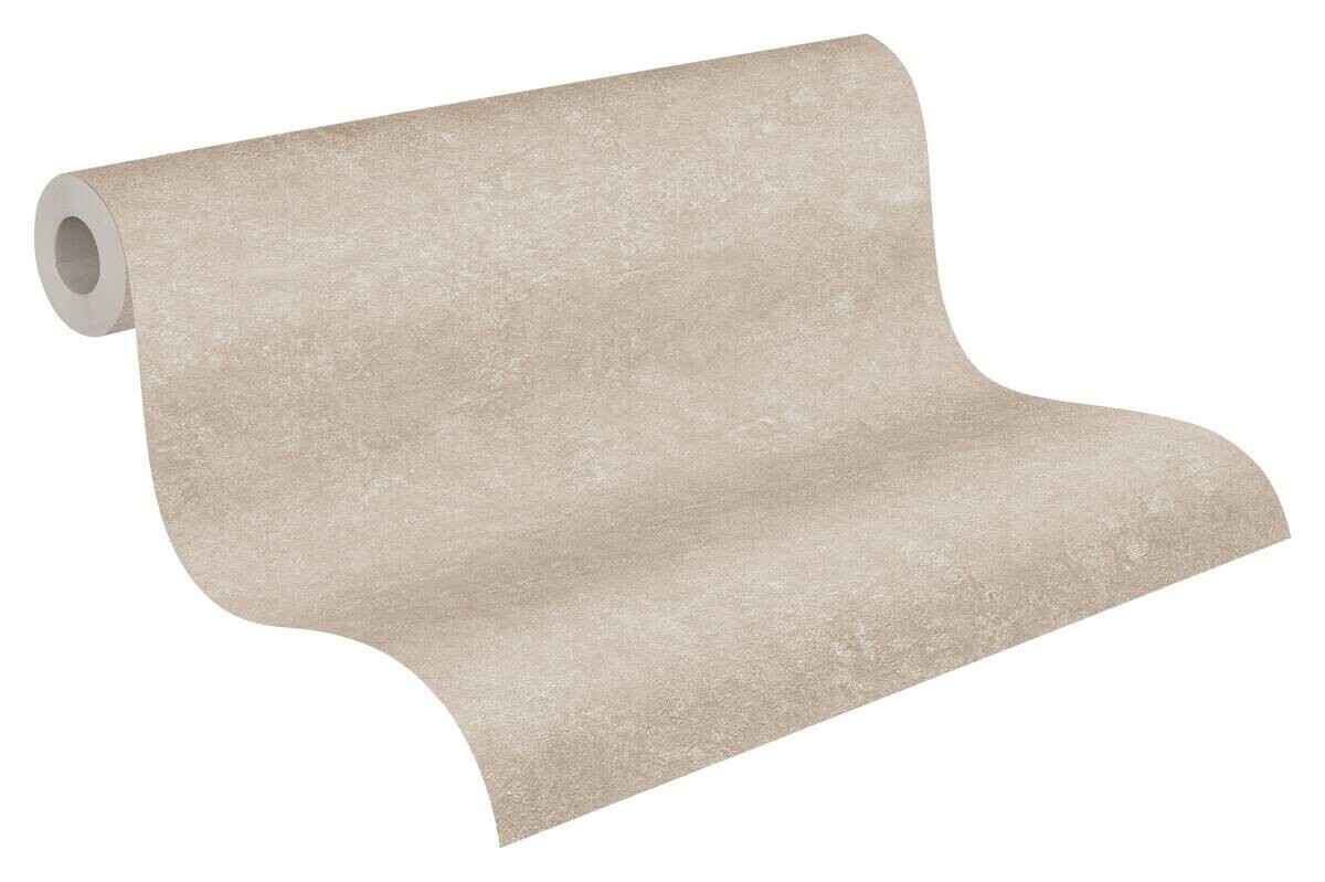 A.S.Creation Vliestapete weiß beige B/H/D: ca. 53x1005x8,3 cm