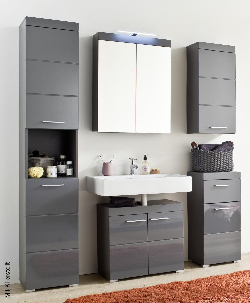 Midischrank Amanda B/H/T: ca. 73x132x31 cm