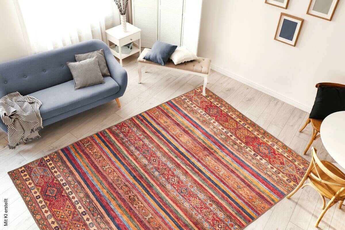 360Living Teppich Faye multicolor B/L: ca. 75x150 cm