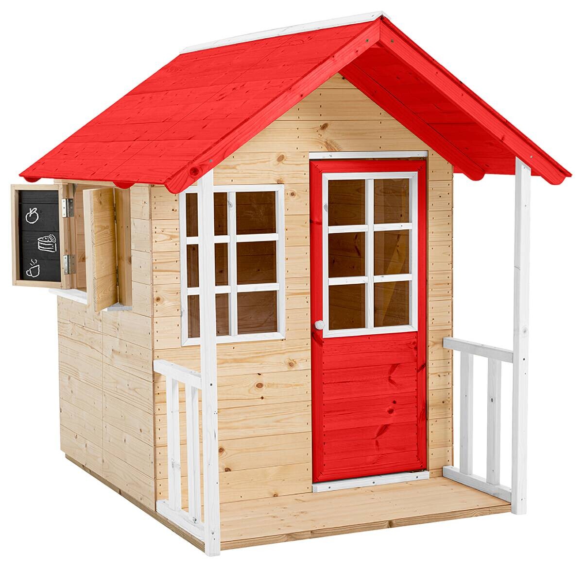 Zwerkules Spielhaus Lolla grau B/H/L: ca. 120x139x135 cm